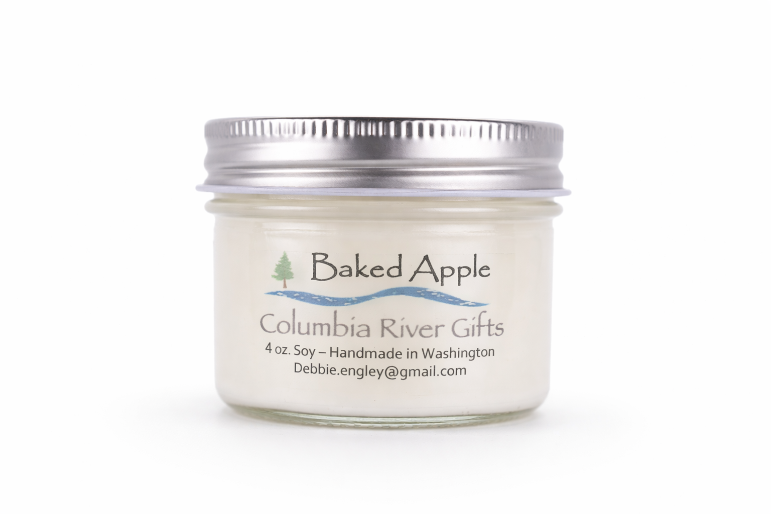 Candle 4oz Jar Baked Apple