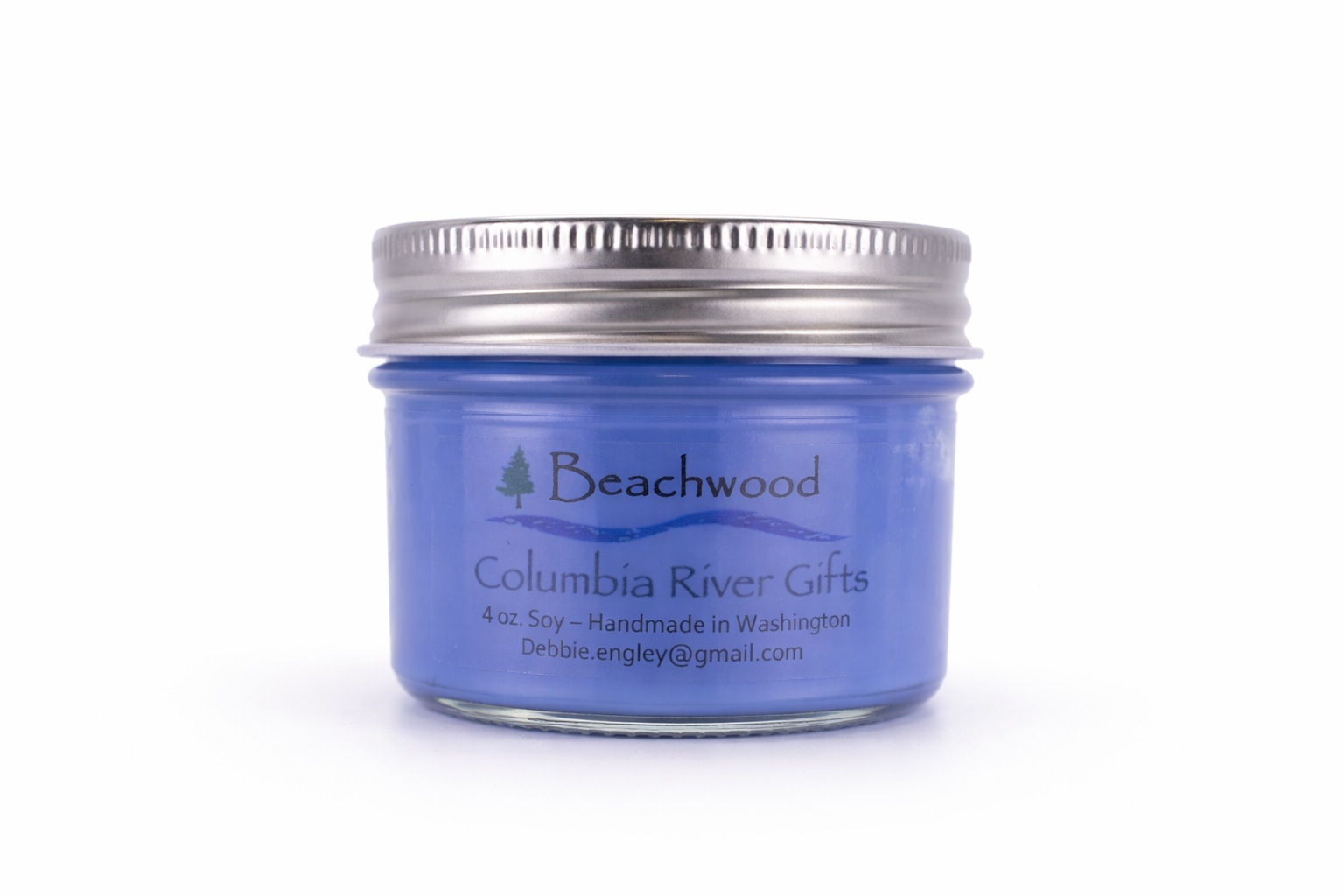 Candle 4oz Jar Beachwood