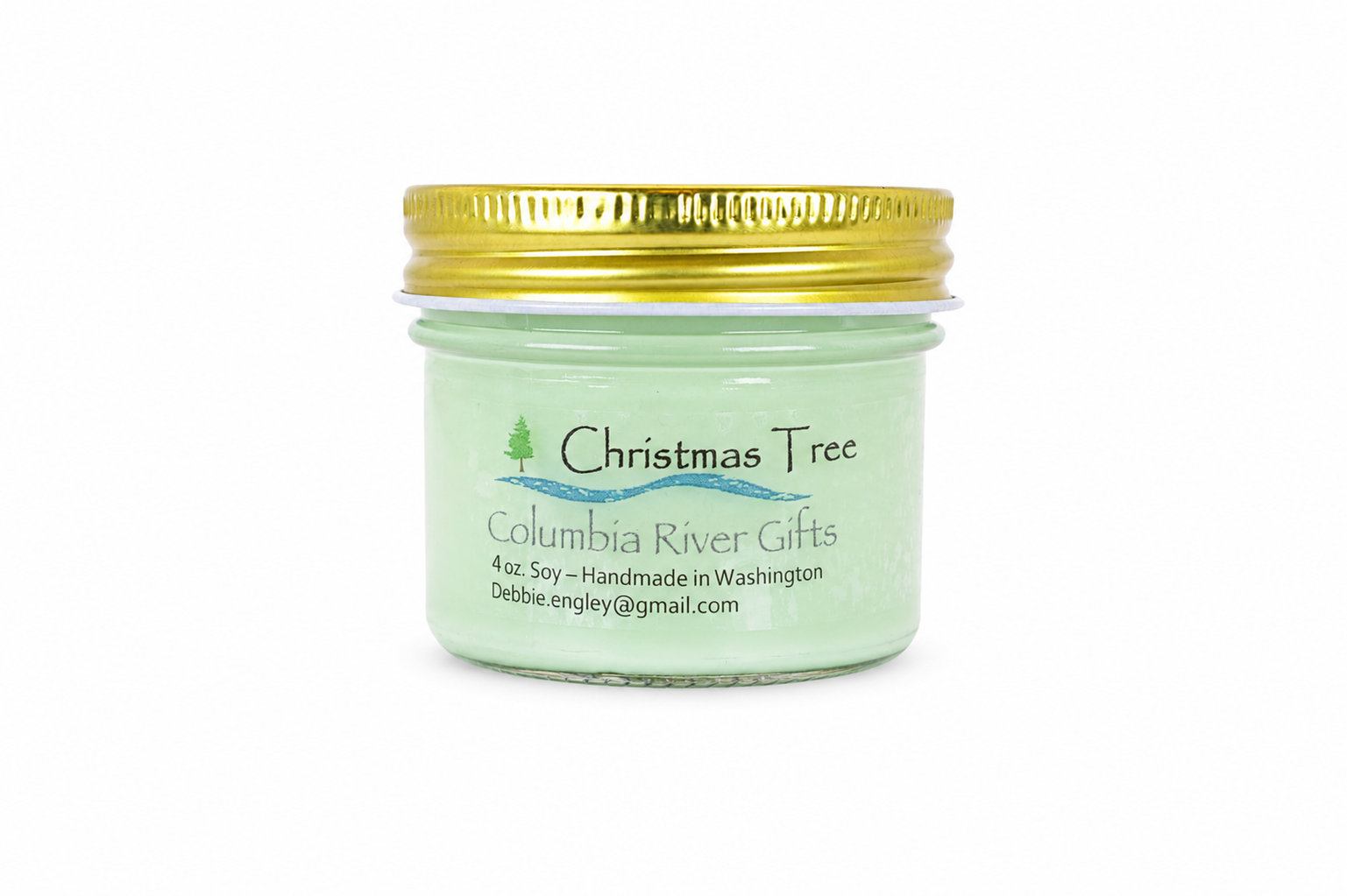 Candle 4oz Jar Christmas Tree