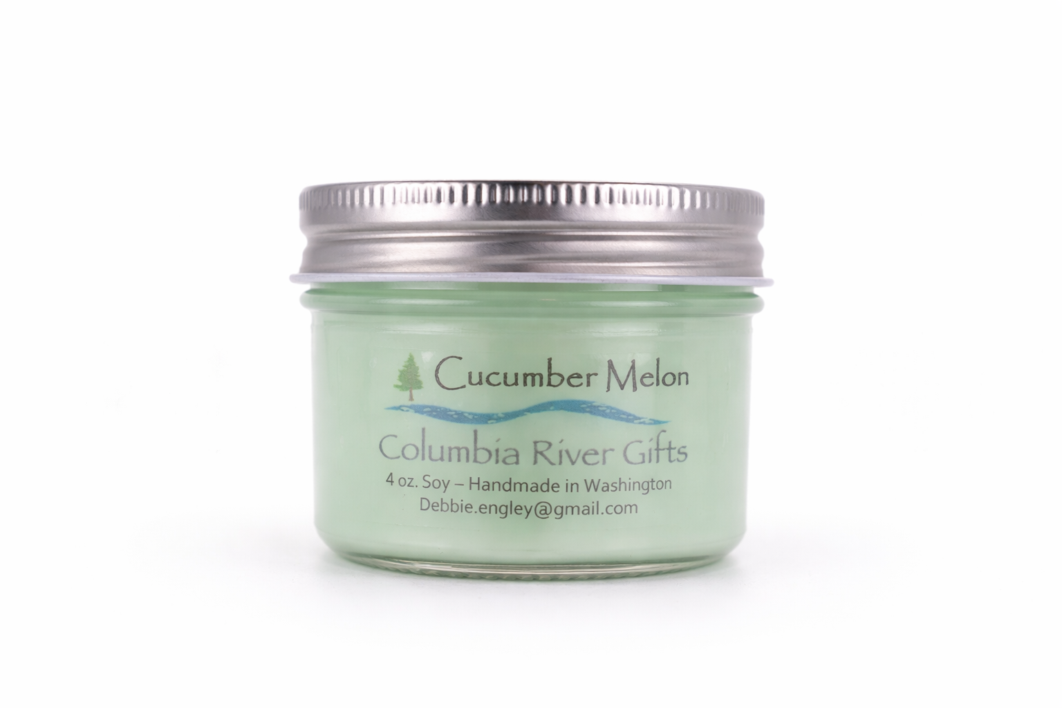 Candle 4oz Jar Cucumber Melon