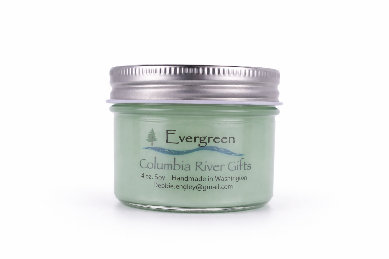 Candle 4oz Jar Evergreen