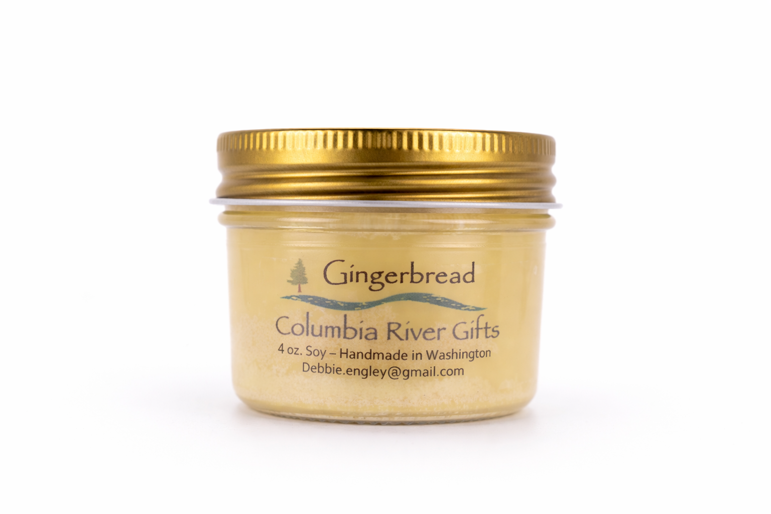 Candle 4oz Jar Gingerbread