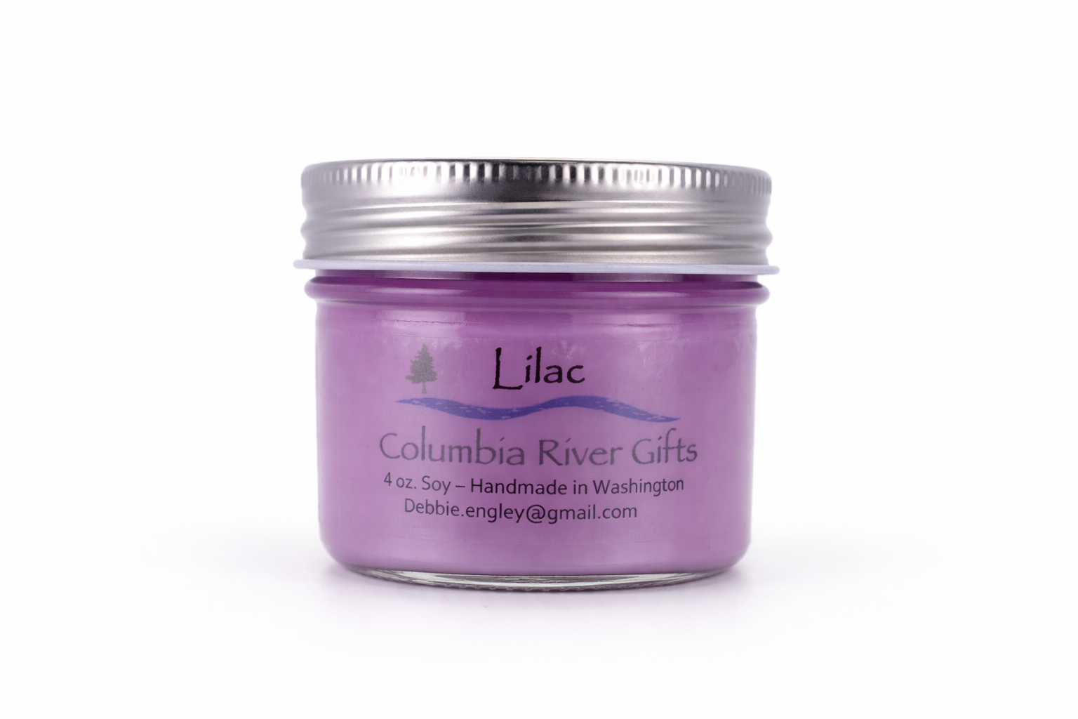 Candle 4oz Jar Lilac