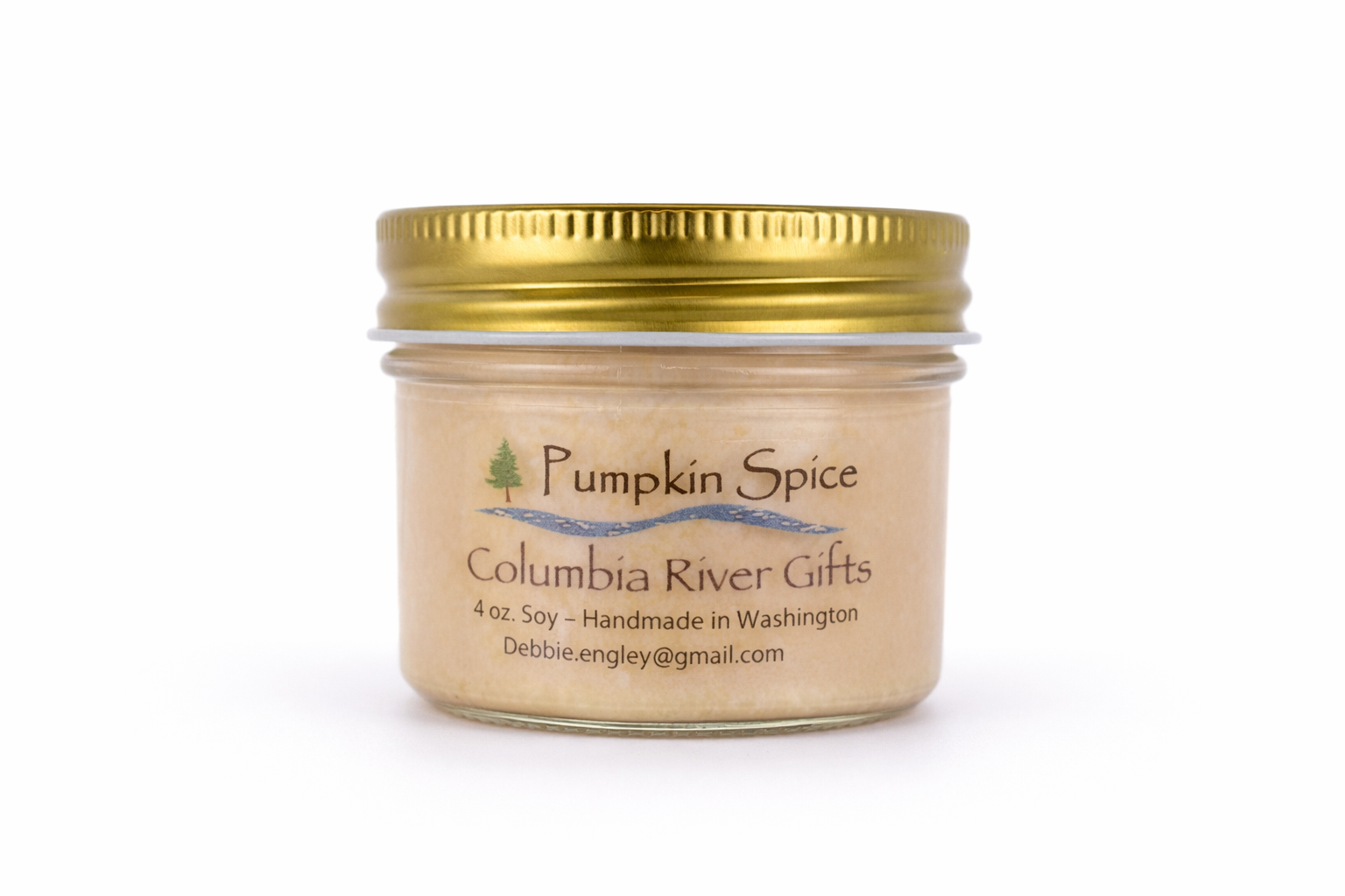 Candle 4oz Jar Pumpkin Spice
