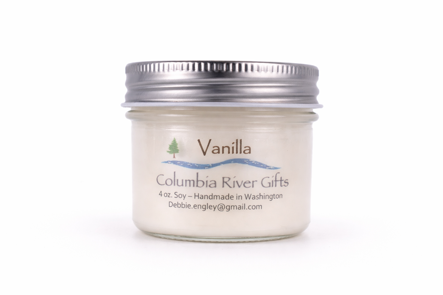 Candle 4oz Jar Vanilla